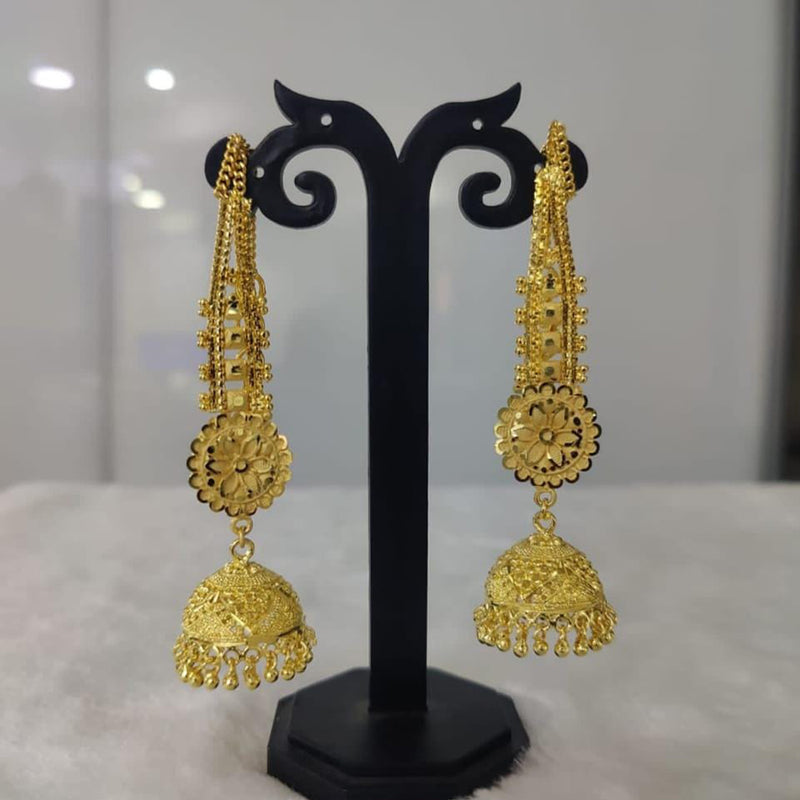 Flipkart.com - Buy PINAAKA DARINI Earrings With Chain Earring Kaan Chain  and Jhumka Combo Alloy Ear Thread, Jhumki Earring Online at Best Prices in  India