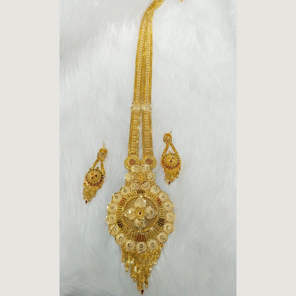 Gold long necklace designs hot sale with price and weight