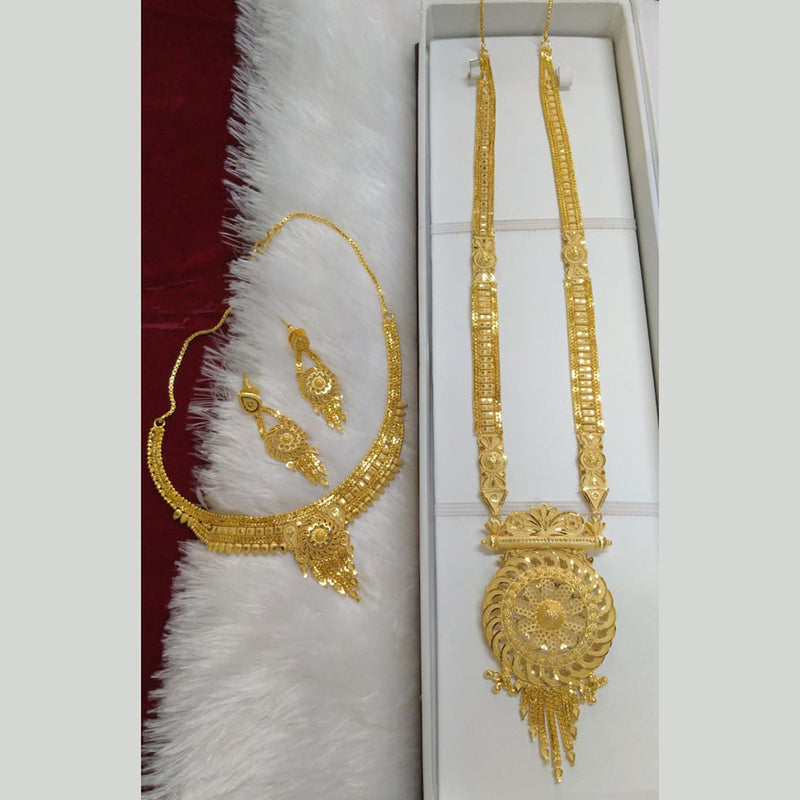 Double Strand Gold Plated Ball Chain Necklace Buy online|kollamsupreme