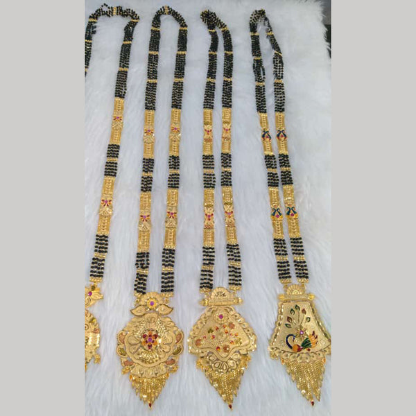 Pari Art Jewellery Forming Gold Mangalsutra (Assorted Design)