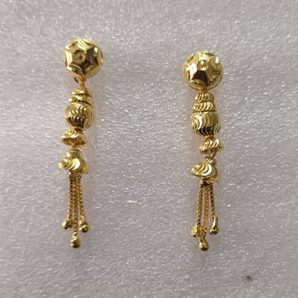 Buy Lotus Drop Sui Dhaga Earrings Online - Unniyarcha