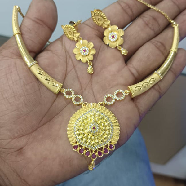 Delicate Fancy Gold Tone Chain 16” Necklace | eBay