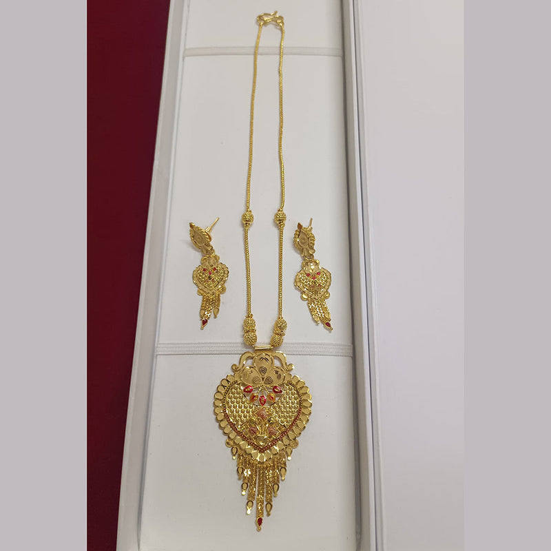 Pari Art Jewellery Forming Long Necklace Set