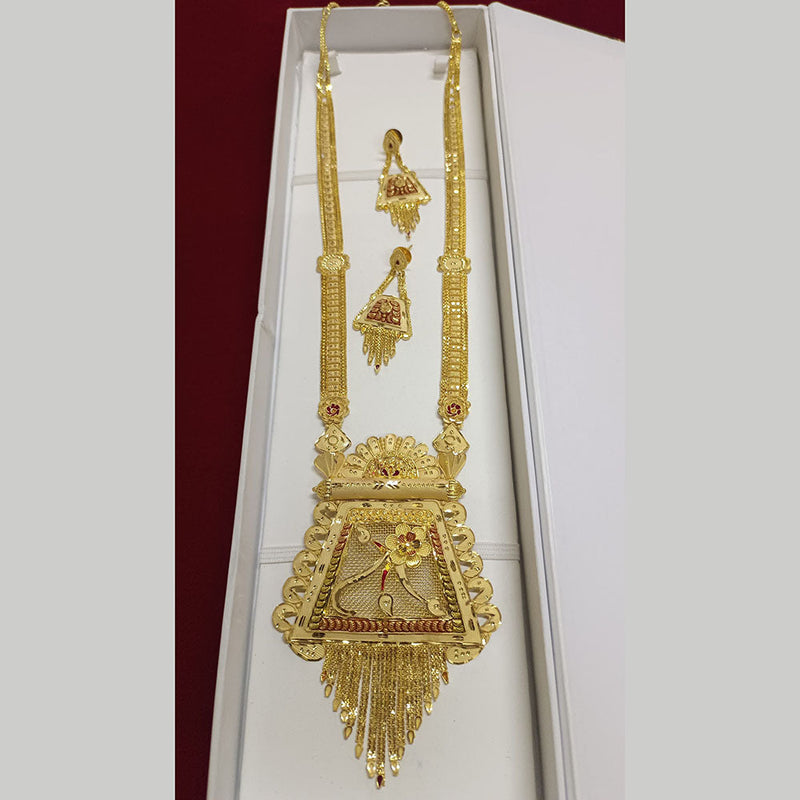 Pari Art Jewellery Forming Long Necklace Set