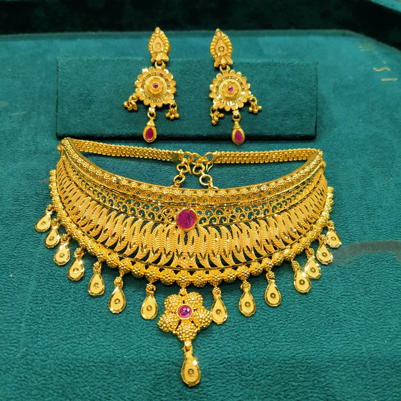 Pari Art Jewellery Forming Choker Necklace Set