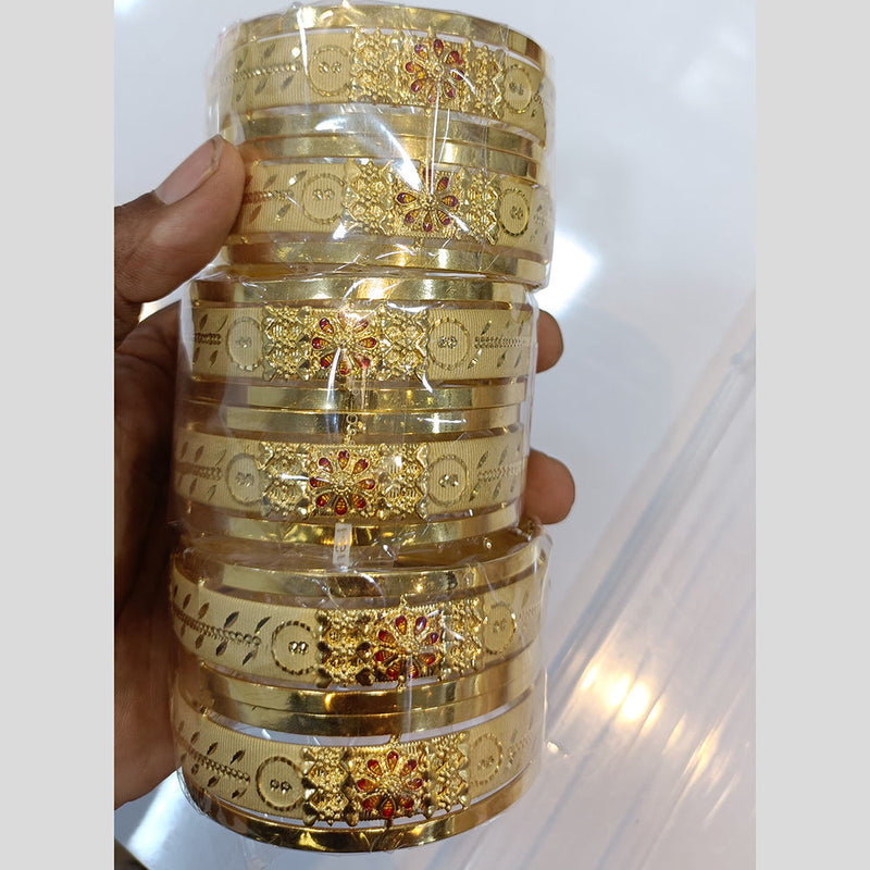 Pari Art Jewellery Forming Gold Bangles Set