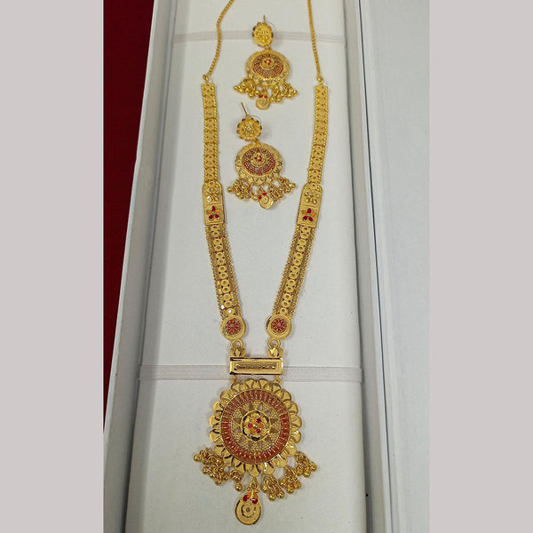 Pari Art Jewellery Forming Long Necklace Set