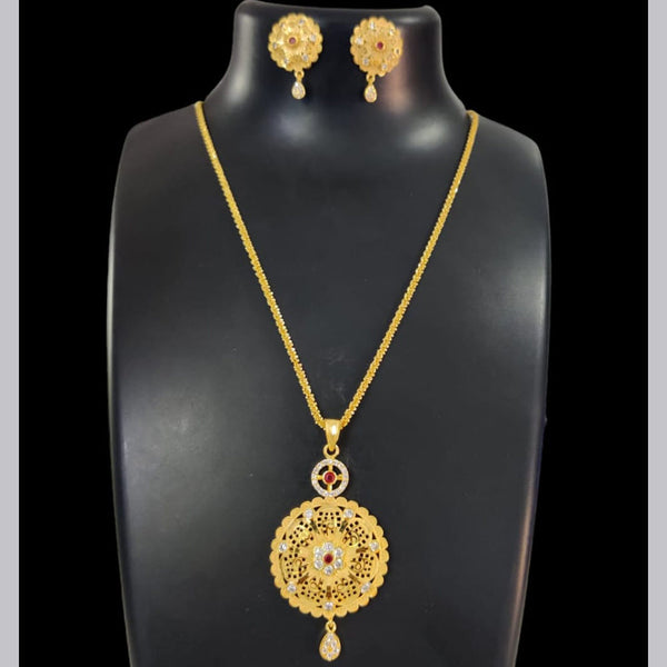 Pari Art Jewellery Forming Chain Pendant Set