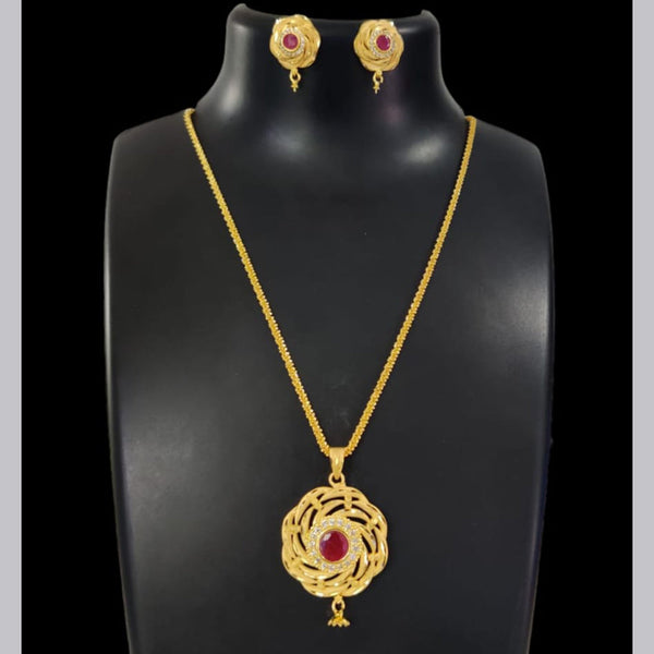 Pari Art Jewellery Forming Chain Pendant Set