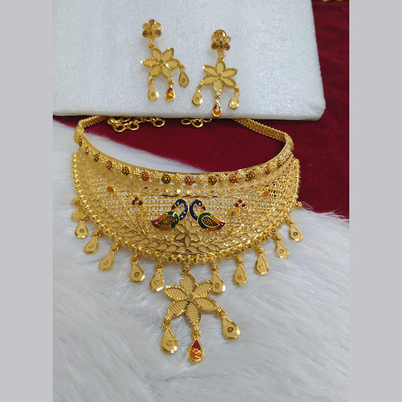 Pari Art Jewellery Forming Choker Necklace Set