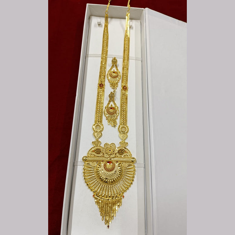 Pari Art Jewellery Forming Long Necklace Set