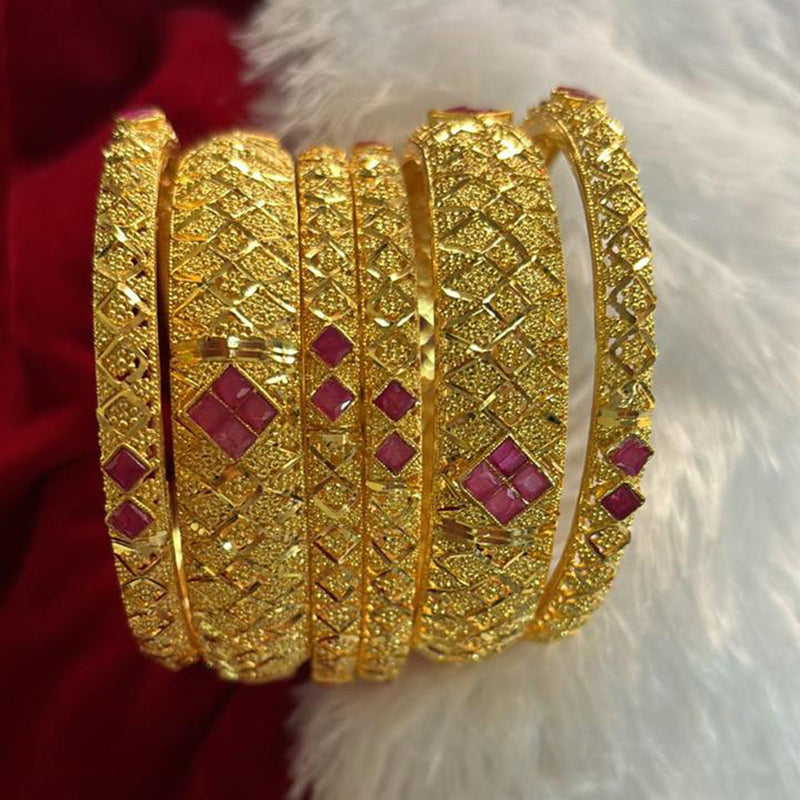 Pari Art Jewellery Forming Gold Bangles Set