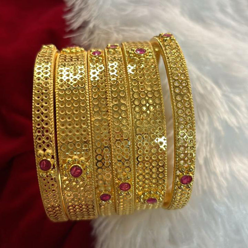 Pari Art Jewellery Forming Gold Bangles Set