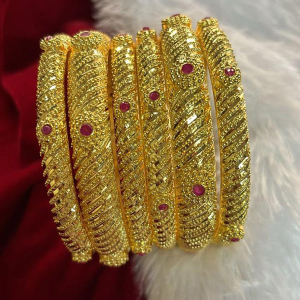 Pari Art Jewellery Forming Gold Bangles Set