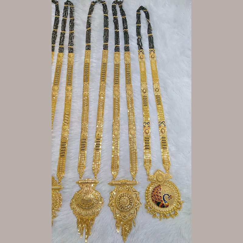 Pari art Jewellery Forming Gold Plated Manglasutra ( Piece 1 Only )