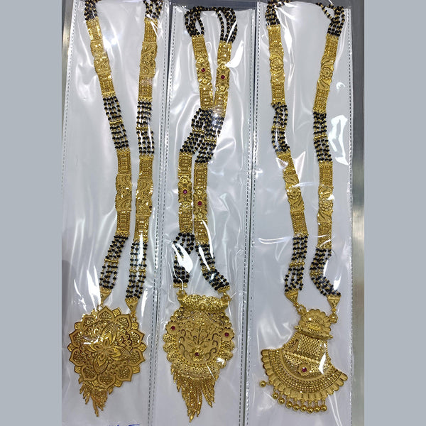 Pari art Jewellery Forming Gold Plated Manglasutra ( Piece 1 Only )