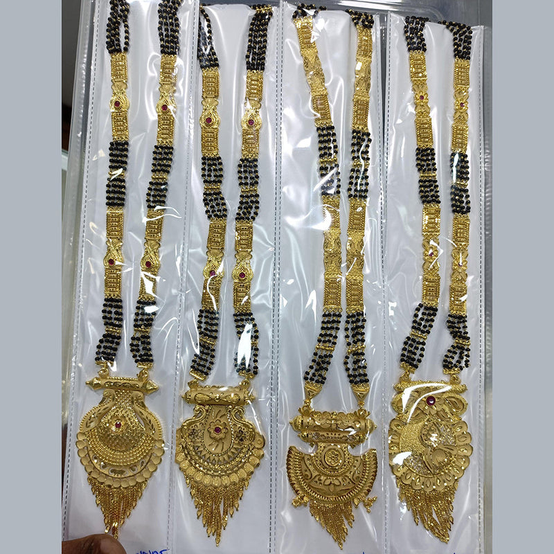 Pari art Jewellery Forming Gold Plated Manglasutra ( Piece 1 Only )