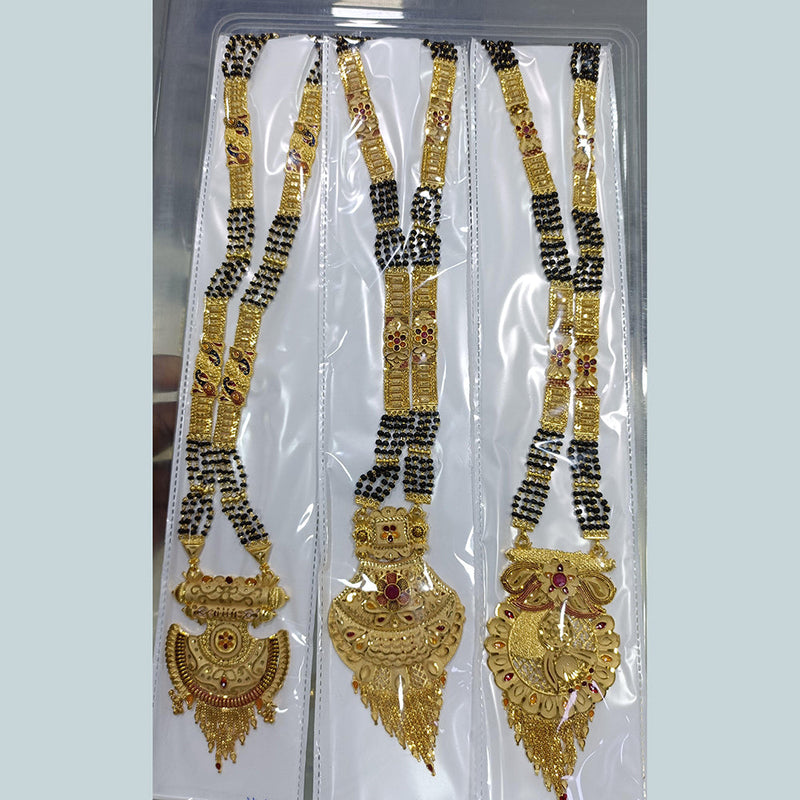 Pari art Jewellery Forming Gold Plated Manglasutra ( Piece 1 Only )