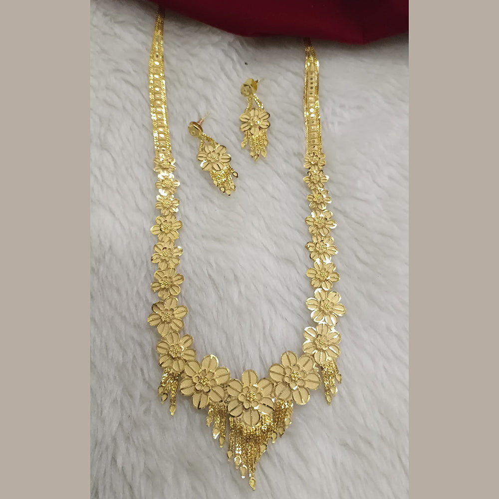 Pari Art Jewellery Forming Long Necklace Set