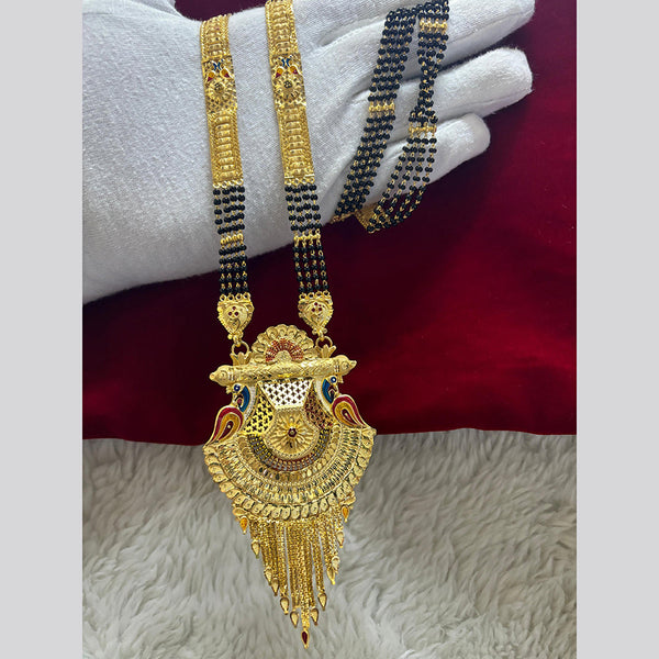 Pari art Jewellery Forming Gold Plated Manglasutra