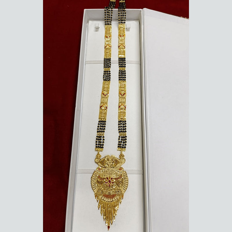 Pari art Jewellery Forming Gold Plated Manglasutra