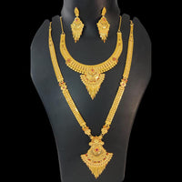 Pari Art Jewellery Forming Double Necklace Set
