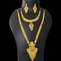 Pari Art Jewellery Forming Double Necklace Set