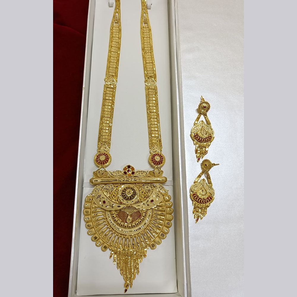 Pari Art Jewellery Forming Long Necklace Set