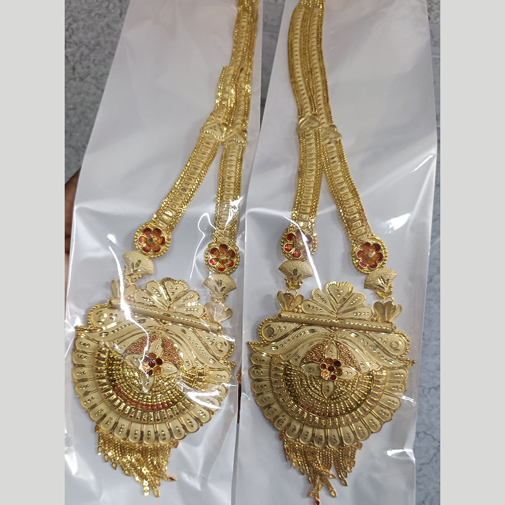 Pari Art Jewellery Forming Long Necklace Set (1 Piece Only)