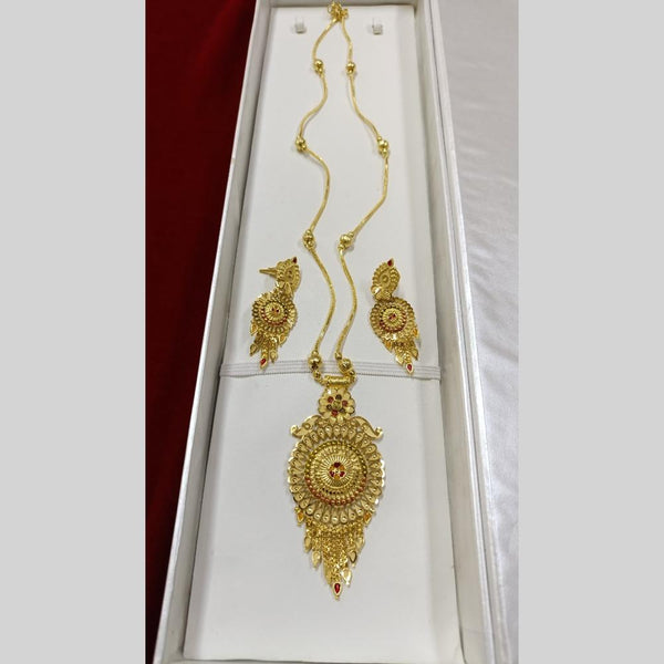 Pari Art Jewellery Forming Long Necklace Set