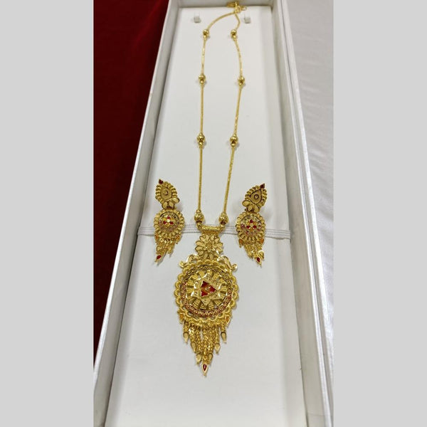 Pari Art Jewellery Forming Long Necklace Set