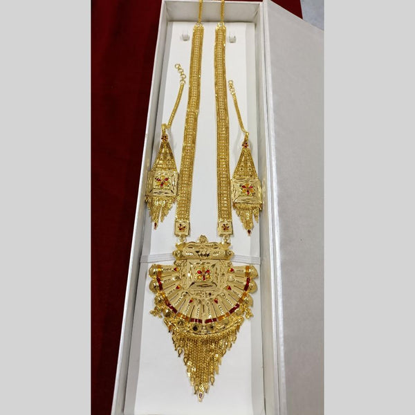 Pari Art Jewellery Forming Long Necklace Set