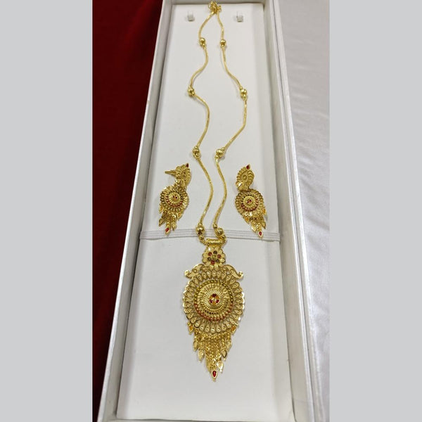 Pari Art Jewellery Forming Long Necklace Set