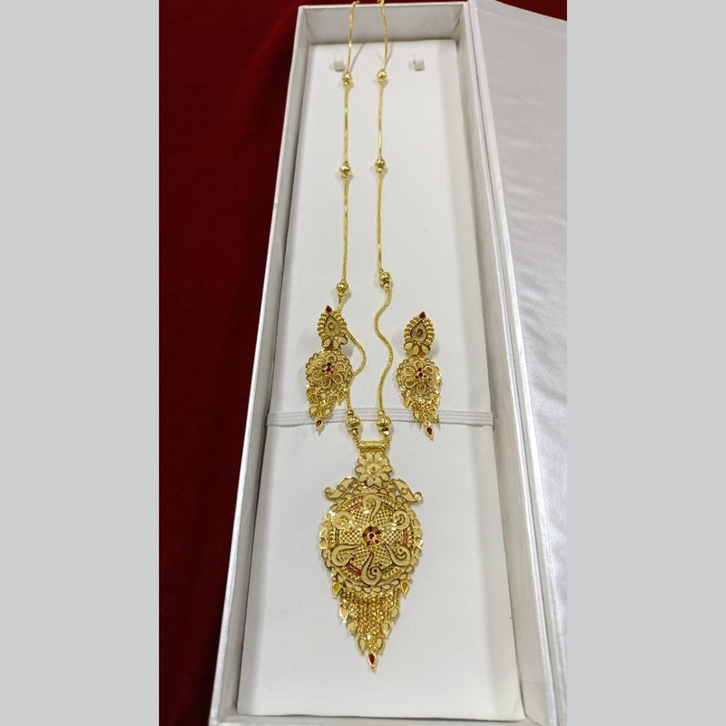 Pari Art Jewellery Forming Long Necklace Set