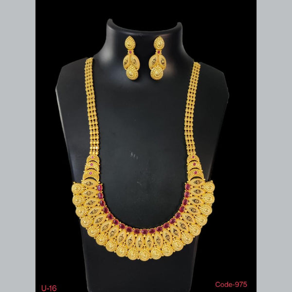 Pari Art Jewellery Forming Long Necklace Set