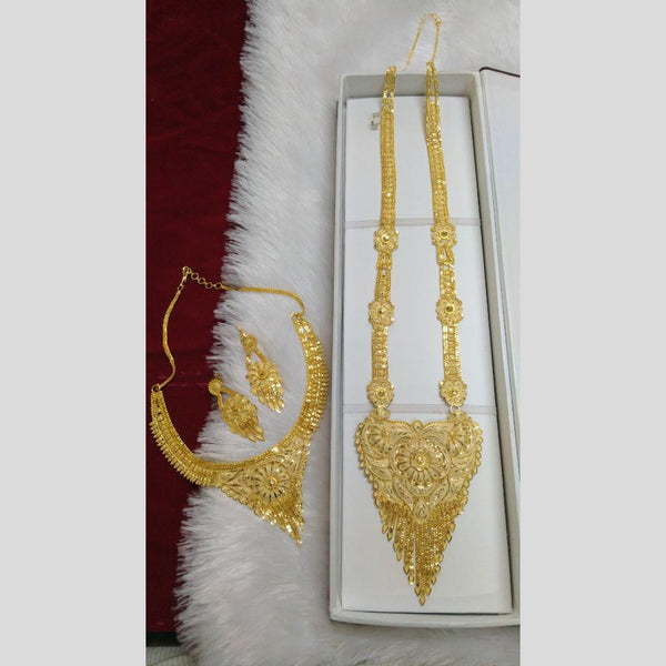 Pari Art Jewellery Forming Double Necklace Set