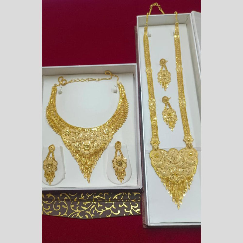 Pari Art Jewellery Forming Double Necklace Set