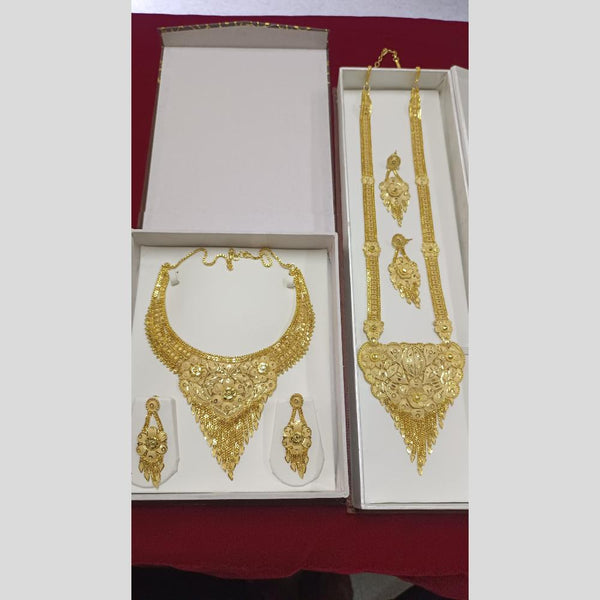 Pari Art Jewellery Forming Double Necklace Set