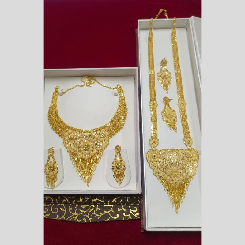 Pari Art Jewellery Forming Double Necklace Set