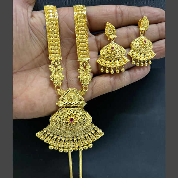 Pari Art Jewellery Forming Long Necklace Set