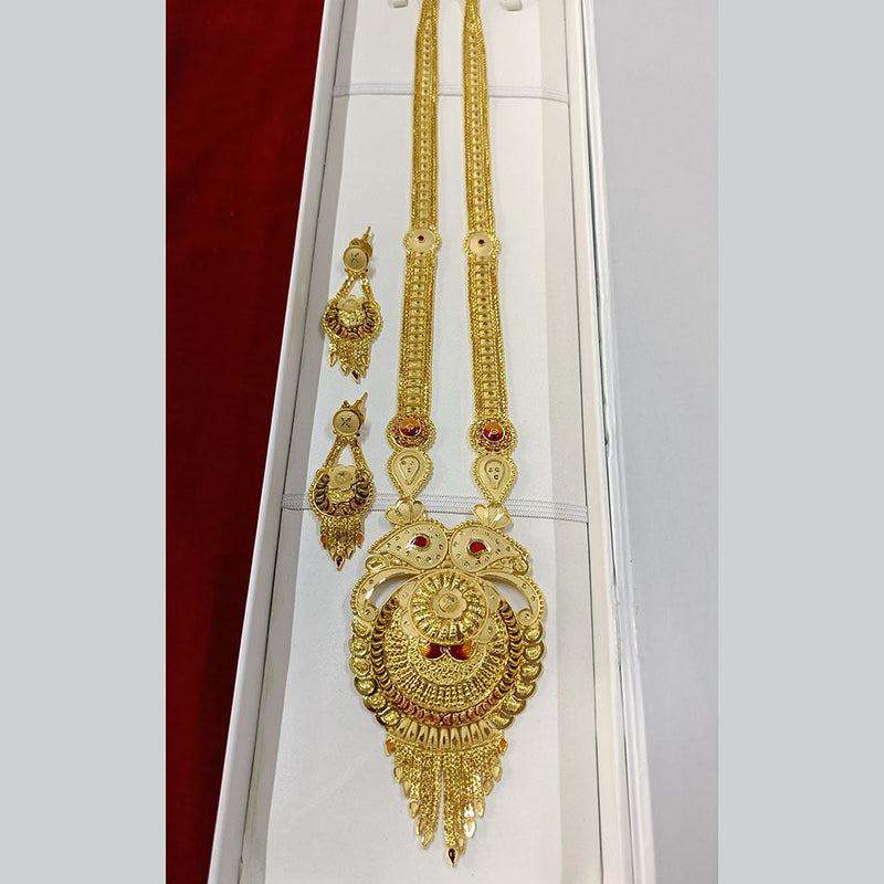 Pari Art Jewellery Forming Long Necklace Set