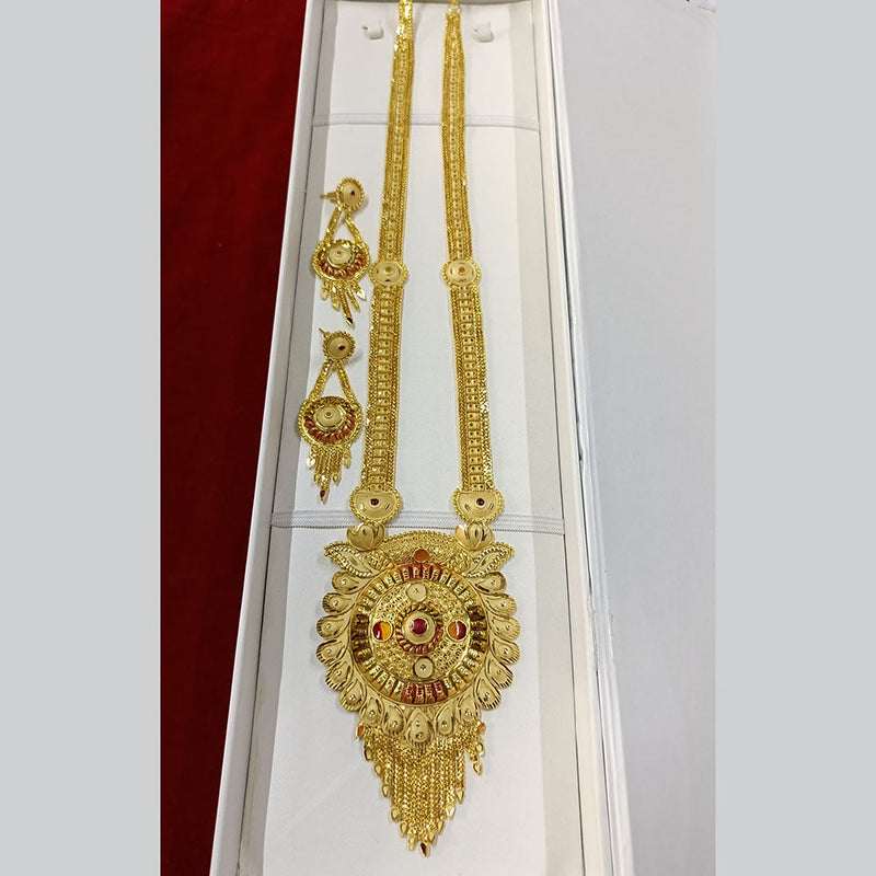 Pari Art Jewellery Forming Long Necklace Set