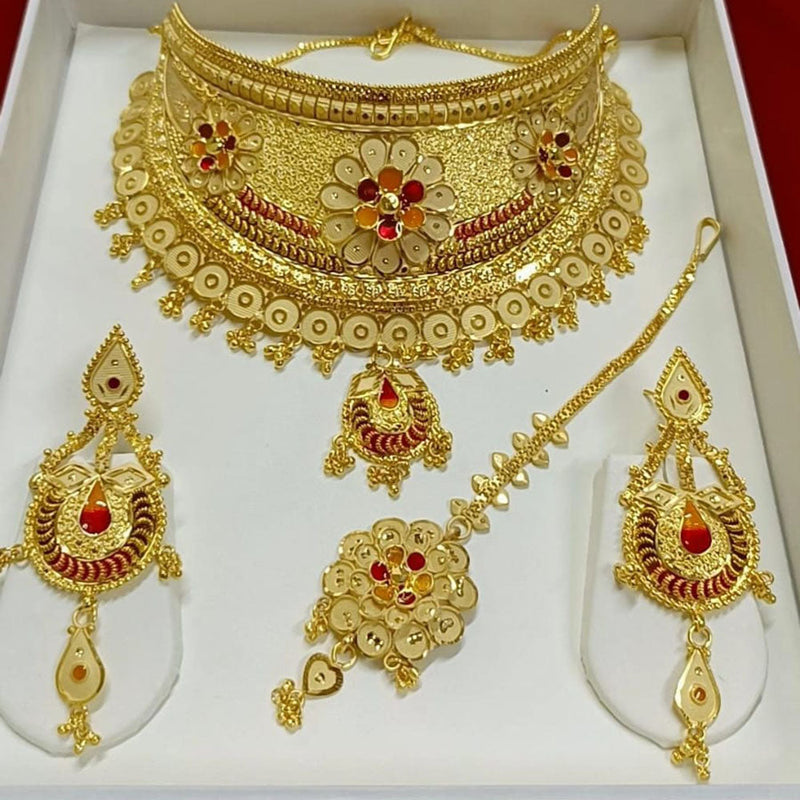 Pari Art Jewellery Forming Choker Necklace Set