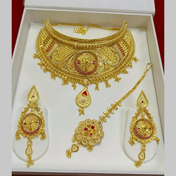 Pari Art Jewellery Forming Choker Necklace Set