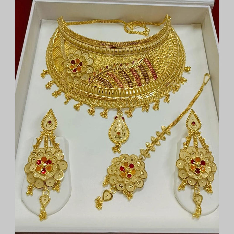 Pari Art Jewellery Forming Choker Necklace Set