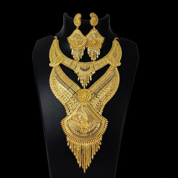 Pari Art Jewellery Forming Long Necklace Set