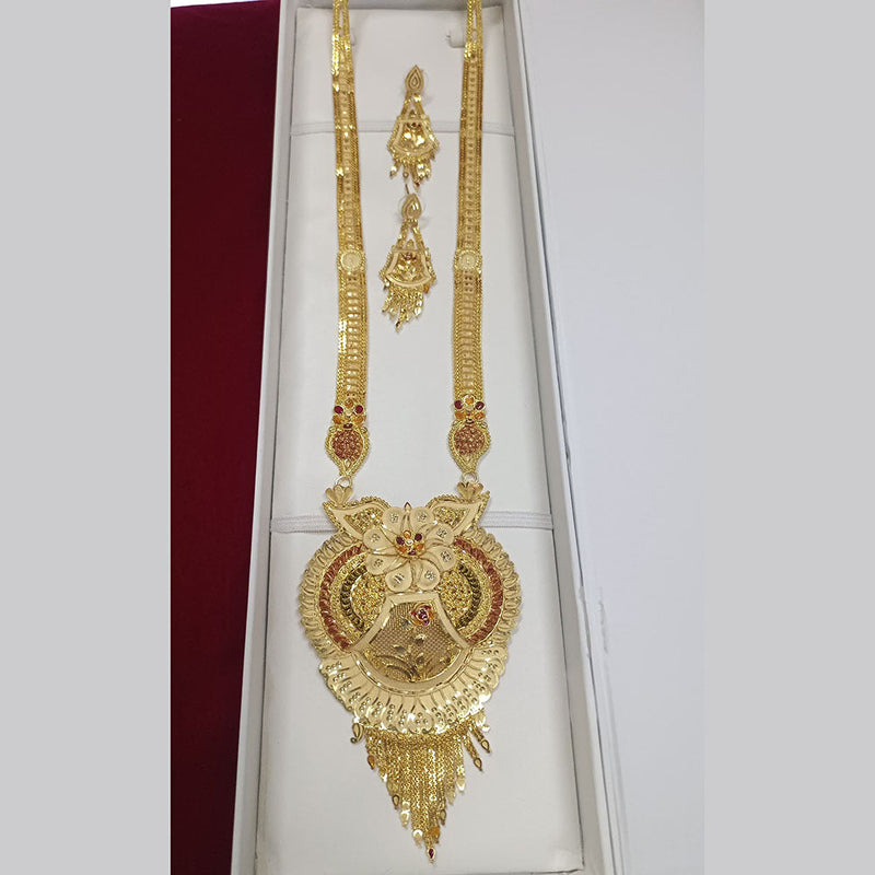 Pari Art Jewellery Forming Long Necklace Set