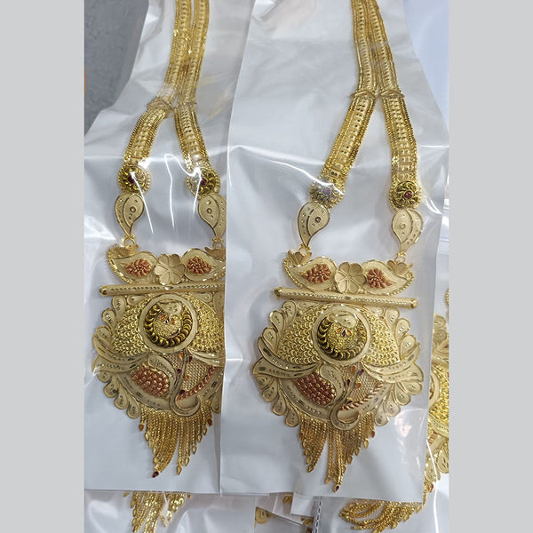 Pari Art Jewellery Forming Long Necklace Set ( One Piece Only)