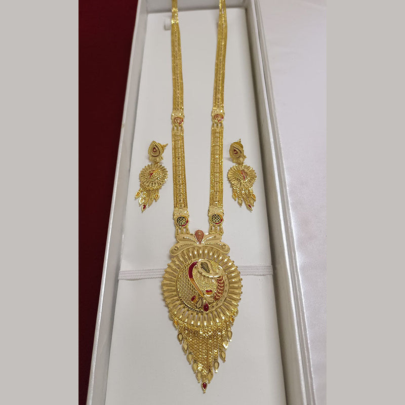 Pari Art Jewellery Forming Long Necklace Set