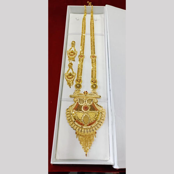 Pari Art Jewellery Forming Long Necklace Set